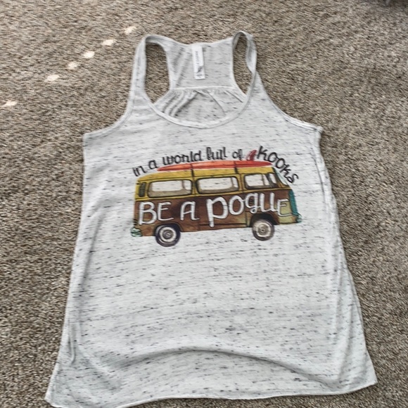 Outer Banks custom racerback tank top in XS - Picture 1 of 3